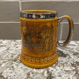 Vintage 1972 Lord Nelson Pottery beer mug 3-72